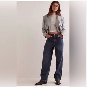 NWT Free People We The Free Cora Slouchy Baggy Jeans 27
